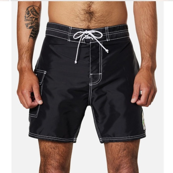 Katin Black Board Shorts - Picture 2 of 12